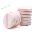Built-in Sponge Microfiber Dry Long Stain Powder Puff Makeup Tool Powder Puff Container Facial Powder Puff Round Shape Sponge