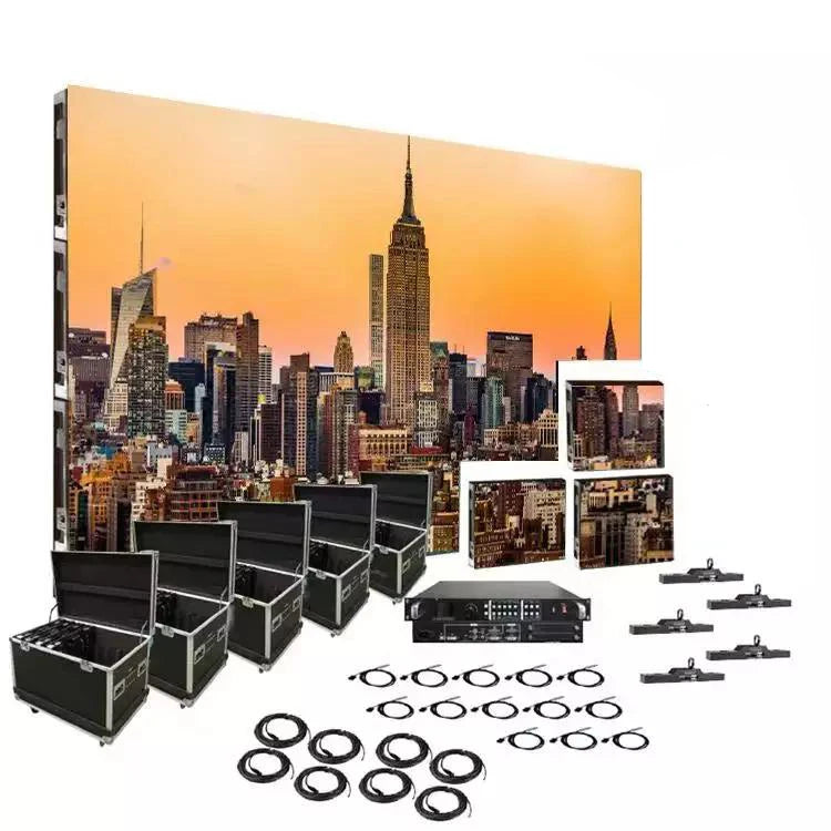 Indoor Full Color HD Video Wall Panel P4.81 500mm*1000mm Outdoor Capacitive Rental LED Displays Screen