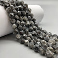 Wholesale Natural Faceted Beads for Jewelry Making Black Labradorite Lapis Lazuli Gemstone Diamond Cutting Loose Beads