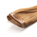 Full Cuticle Virgin Remy Xo Injected Russian Skin Weft Extensions European Hair Single Weft with Invisible Holes Raw Material