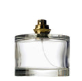 100ml Fancy Glass Cosmetic Bottle Cylinder Fragrance Perfume Bottle with 15mm Neck and Pump Sprayer Seal