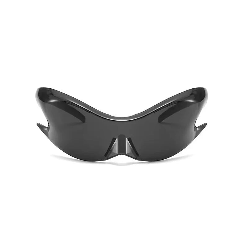Wholesale Fashion Unique Punk One Piece Uv 400 protection Cycling Sun Glasses