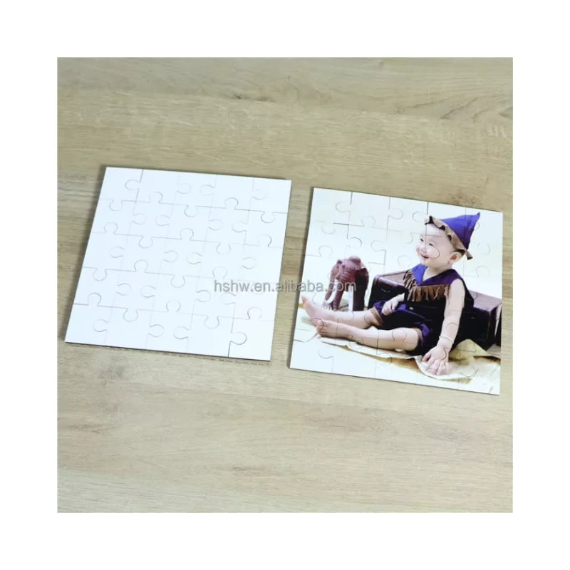 MDFSUB Free Samples 3mm MDF Printable A5 Custom Wood Sublimation Blank Jigsaw Puzzle