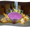 Water Theme Park 3d Animal Model Moving Fiberglass Shark Sea Animals Models Set