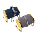 Custom High End Golden Watch Stand Props Metal Bracelet Jewelry Display Rack