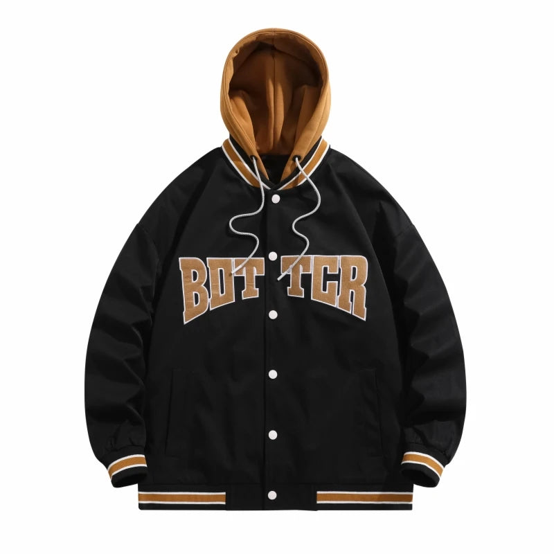 Men's Jacket Winter Style Withr Hooded Two Piece Men'S Jacket Outdoor Men'S Sport Jackets
