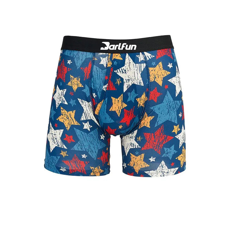 Factory Price Breathable Skin-Friendly Spandex/Polyester Men's Underwear Boxers & Briefs Fashion Designed Quick Dry Eco-Friendly