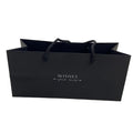 Wholesale Low Cost Custom Logo Black Kraft Paper Beauty Gift Bags with Offset Printing Recyclable for Chocolate Box Packaging