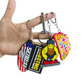 2D/3D Keychain Custom Logo Personalized Rubber Pvc Metal Acrylic Keychain Charm