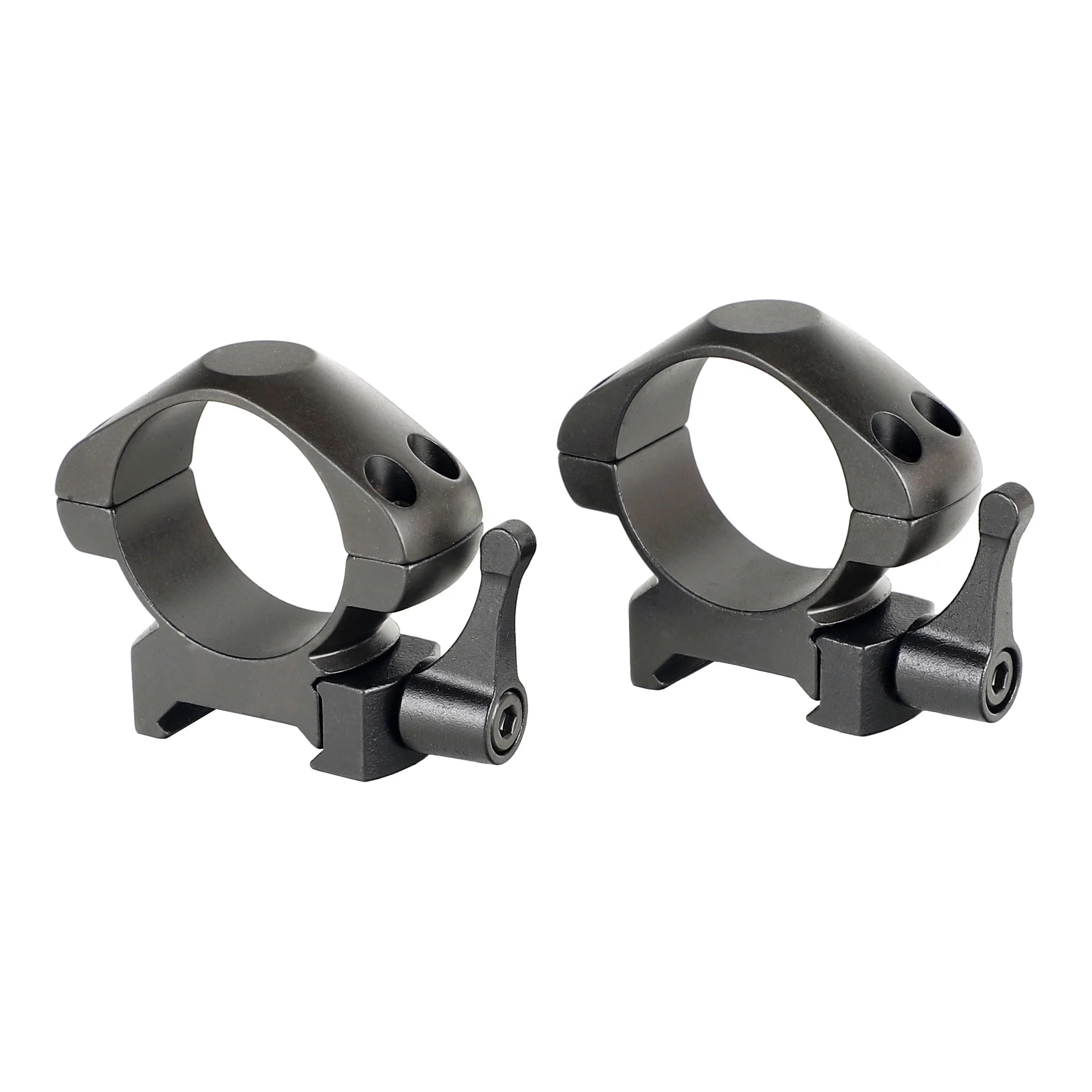 Ohhunt Durable Med Profile Hunting Optic Scope Mount 30mm Quick Detach Steel Scope Rings