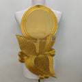 Big Flower Iron on Embroidered Appliques Patch Embroidered Lace Fabric Ribbon Trim Neckline Collar