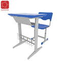 Multifunctional Plastic Classroom Furniture Modern Design Student Chair and Desk Set for Home Office or School Use