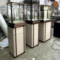 Shenzhen Factory Customized High-end Jewelry Display Cabinet Metal Stainless Steel Jewelry Display Cabinet