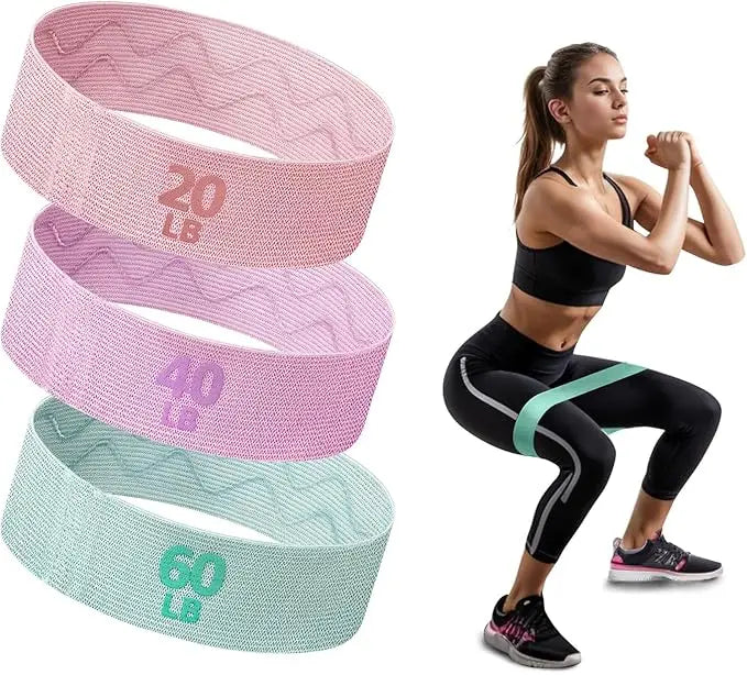 Wholesale High Quality Durable Eco Friendly Exercise Workout Fitness Pilates Yoga Rehab Non Slip Polyester Fabric Resistance