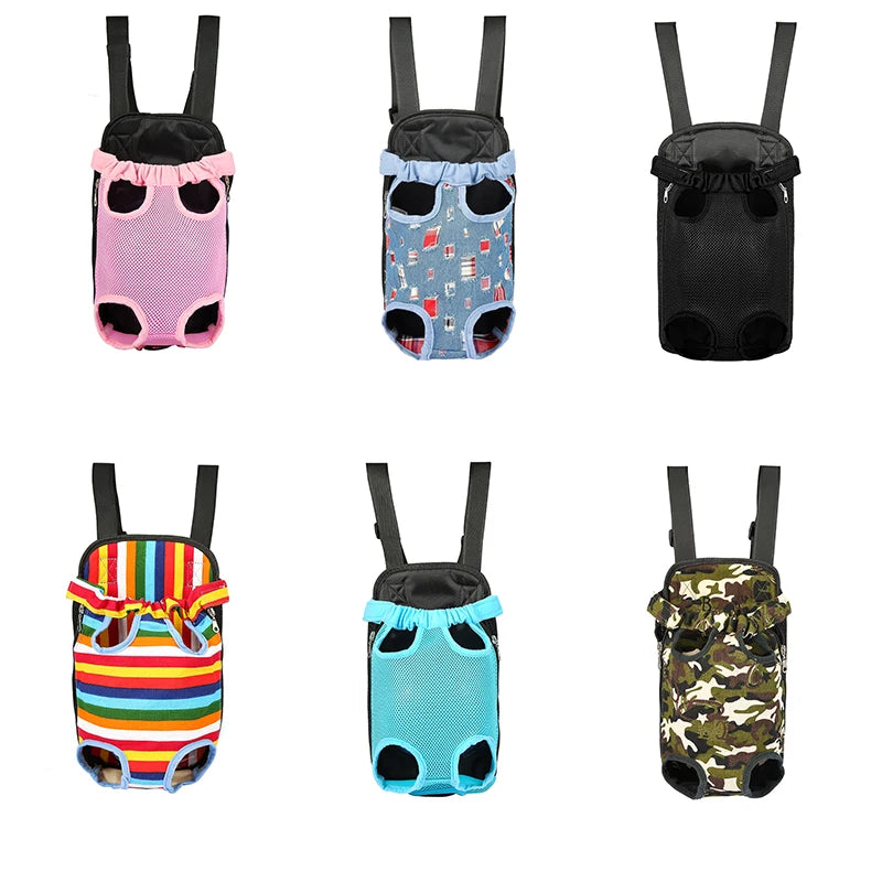 Little Guy Custom Adjustable Pet Front Carrier Bag Cat Dog Travel Font Backpack