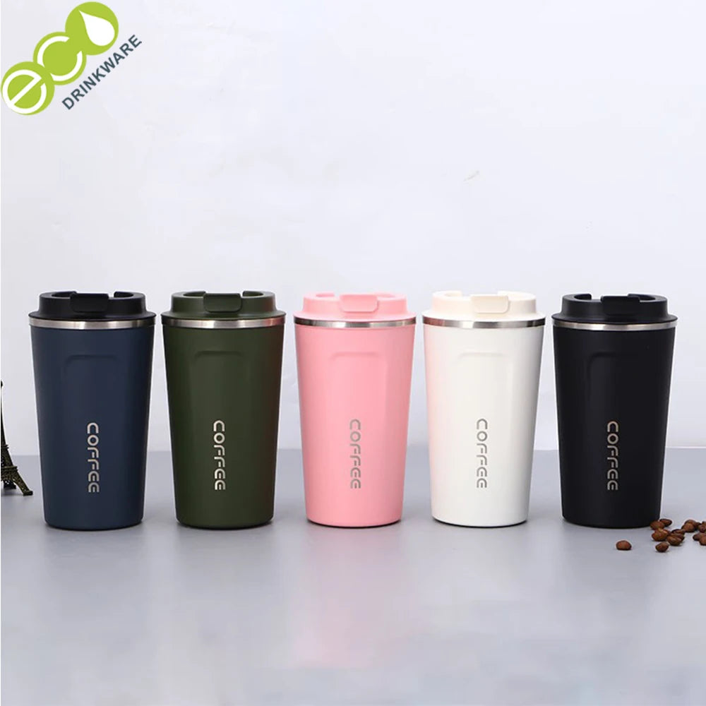 12oz 18oz  Double Wall Vacuum Insulated Stainless Steel Coffee Tumbler Travel Mug with Custom Logo