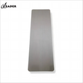 Customizable Eco-friendly Grey Cork Rubber Yoga Mat with Flame Retardant Non-slip Backing Machine Washable for Yoga Exercises
