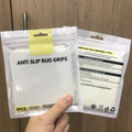 Rug Carpet Mat Grippers Non Slip Mat Anti Skid Rug Grippers 4 PCS Reusable Washable Vacuum Anti Slip Rug Grips