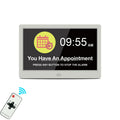 Pros 10 Inch LCD Digital Calendar Day Clock Dementia Clock Memory Loss Impaired Vision Clock Seniors Elderly Alzheimer's Alarm