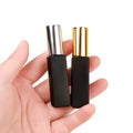 5 ml 10 ml Luxury Square Shape Thick Glass Bottles Skincare Perfume Fine Mist Spray Bottles With Lid