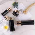 Black Gold Waist Shaped Cosmetics Set Bottle Press Pump Head Essence Liquid Bottle Cream Can Wholesale by Manufacturer customize