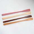 21"shoe Horn with Cow Leather Strap for Men Women Kids and Seniors Long Handle Wooden Shoe Horn Portable Shoe Lifter