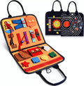 2025 New Sensory Toys Preschool Toddler Activities Board Educational Travel Toys Montessori Toys Felt Busy Book