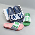 Wholesale Design PVC Waterproof Light Weight Winter Sandals OEM 3D Printing Custom Logo Men's Slippers for Women House Slides