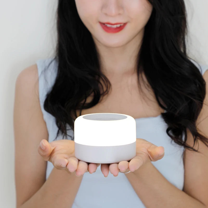 Sleep Sound Machine 12 Sleep Aid Music USB Charging Multicolor Lights White Noise Machine with Night Light