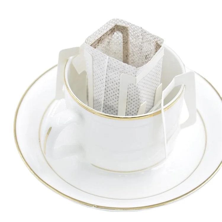 Portable Disposable 50 Pcs/Bag Food Grade Empty Coffee Tea Filter Bag Import for Beverage Shopping & Mailing Use