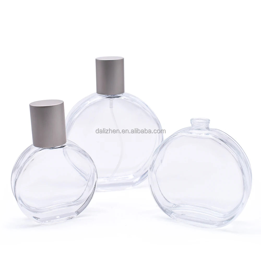 New Support Customization Oval Perfume Bottle Perfume Bottle 30ml 50ml 100ml Spray