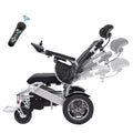 2024 New Folding Electric Wheelchair Luxury Automatic Reclining Backrest Power Wheelchair Off Road for Disabled