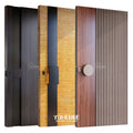 German Design House Mahogany Modern Front Entry Pivot Doors