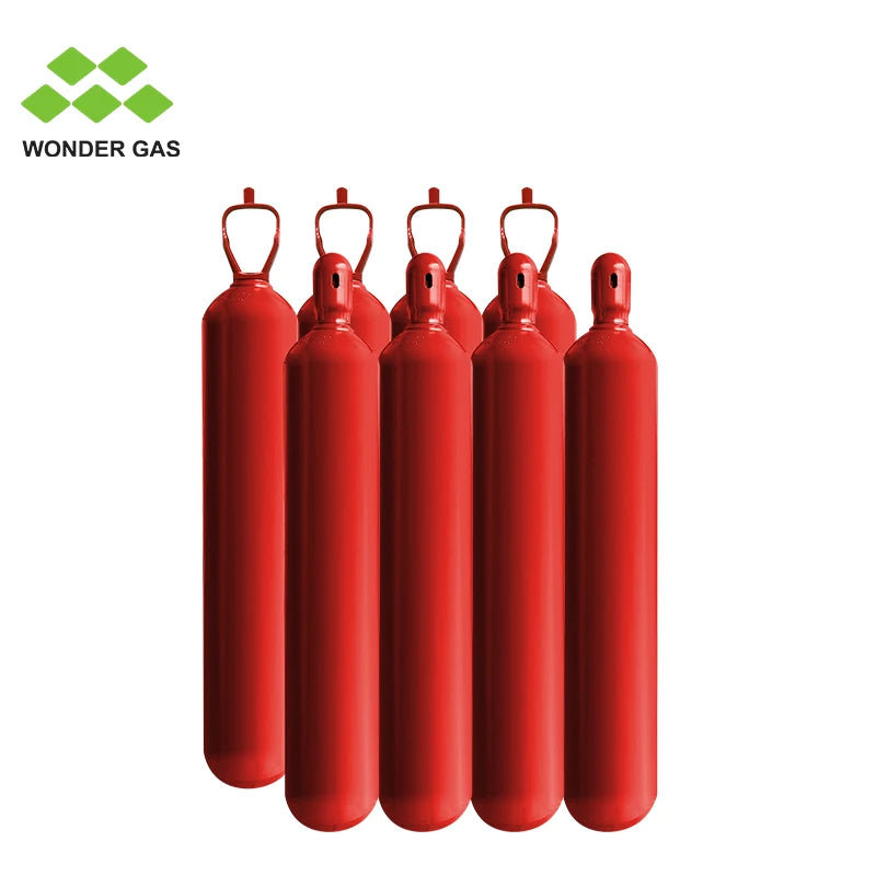 High Pressure Refillable Oxygen/Nitrogen/Argon/CO2/Acetylene/Helium/Hydrogen/Mixture Gas Cylinders for North American Market