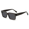 2025 Hot Selling High Quality Colorful Rectangular Patterned Acetate Frame TAC Polarized Lenses UV400 Sunglasses