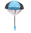 In Stock Custom Printed Logo Outdoor Hand Throw Parachute Flying Toys Mini Toy Parachute for Gift Toy