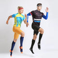 Premium Marathon Nylon Running Socks Wholesale Compression Socks Padded Calf for Women Men Knitted for Summer Sports Including