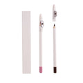 Hot Selling Cream Matte Lip Liner Pencil Wholesale Waterproof Smooth Vegan Lip Liner With Sharpener