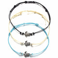 Wholesale Fashion Boho Layered Anklets Sea Turtle Ankle Bracelets Beach Wax Rope Foot Jewelry for Women and Girls
