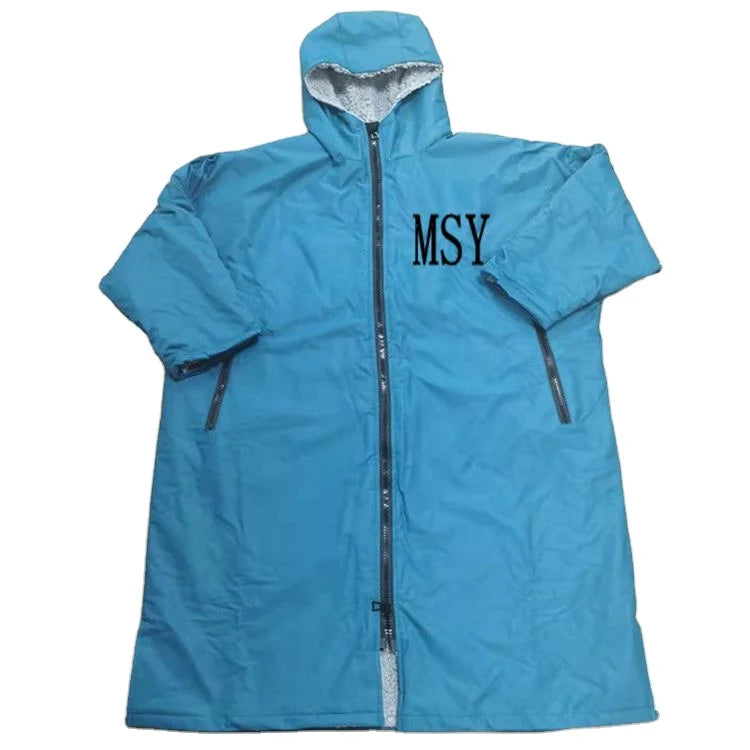 Hooded Surf Poncho Beach Towel Adult Changing Robe Waterproof Changing Robe