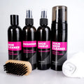Natural 120ml/150ml Foam Shoe Cleaner Set White Sneaker Care Kit with Brush for Sports Shoes