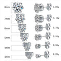 Gaby Gold Ear Piercing Wholesale Jewelry Earrings Titanium CZ G23 Astm F136 Helix Tarnish Free Titanium Earrings Fashion Jewelry