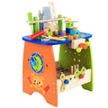 New Children Toys Tool Kids Manual Disassembly and Assembly Workbench  Busy Board Play Toys Wooden Repair Toolbox