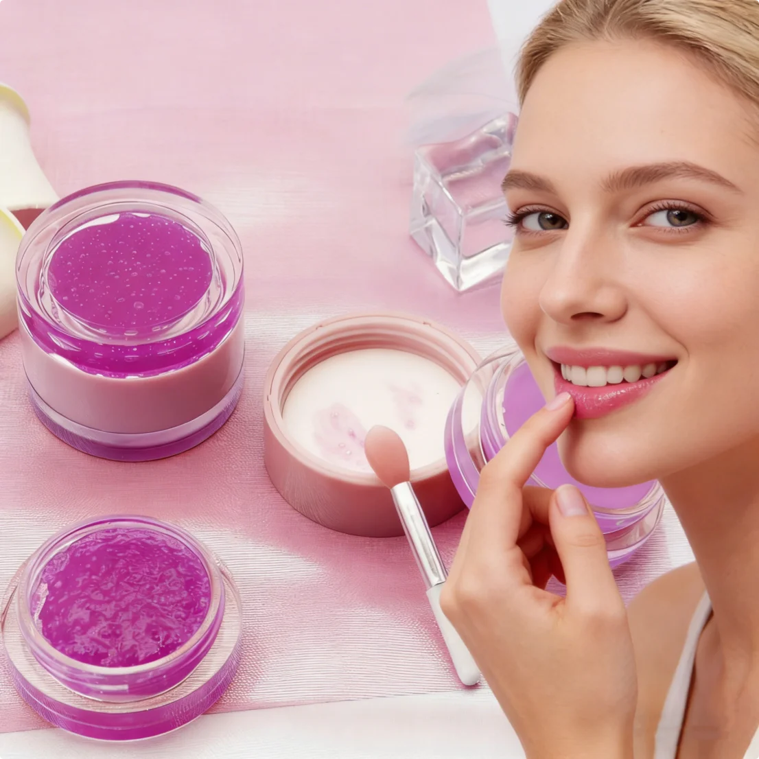 Wholesale High Quality Moisturizing Lipstick Lip Scrub with Custom Logo Hot Selling Mineral Ingredients  Product Lip Balm Scrub