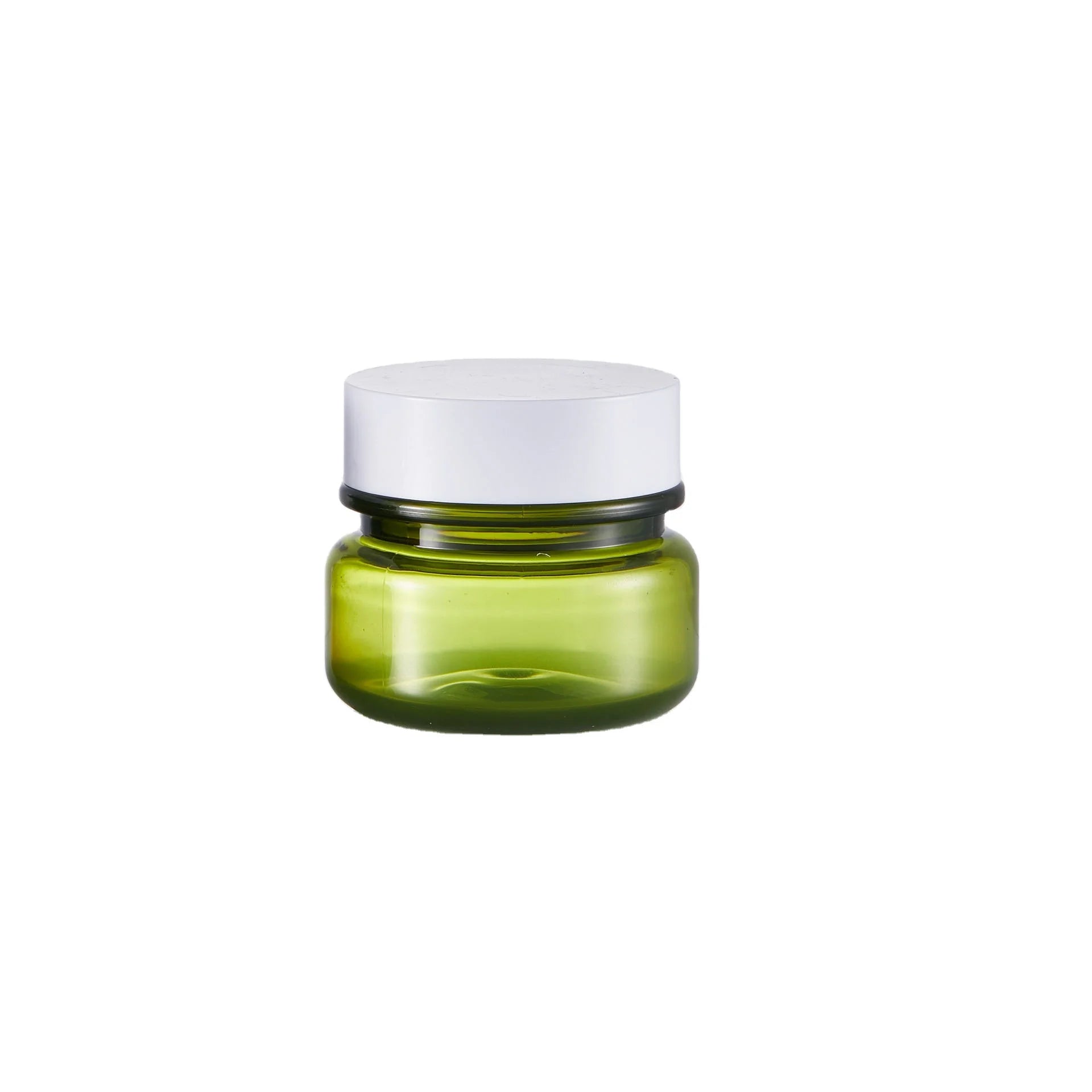 Unique Hangzhou Sunshine New Product 60ml PET Green Plastic Cream Jar for Ready to Ship