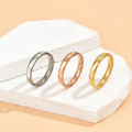 Fashion Jewelry Custom Gold Silver Engraved Logo Signet Ring Wholesale 18k Gold Plated Premium Stainless Steel Rings for Men