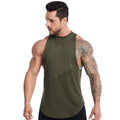 Men's Workout Gym Sleeveless Tank Top Quick Dry Plus Size Fitness Undershirt Summer Training Gear for Adults