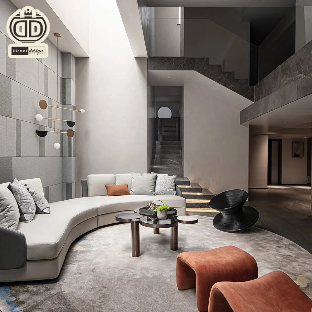Italian Modern Luxury Design Villa Hotel Architectural Home 3d Rendering Interior Design Service with Furniture