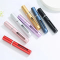 5ml Aluminum Perfume Bottle Colorful Refillable Mini Pocket Perfume Bottle Atomizer Spray Bottle With Visual Window