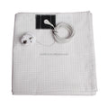Pure Silver Fiber+400 Thread Count Organic Cotton Grounding Sheet Queen Size with Grounding Cord